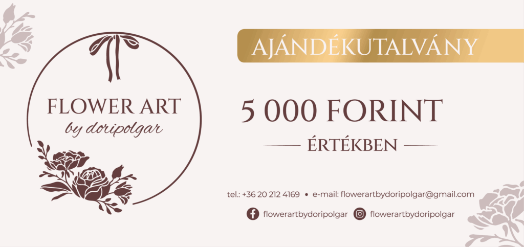 Flower Art by DoriPolgar_ajandekutalvany_5000