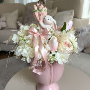 900_Húsvéti tulipános asztali dísz