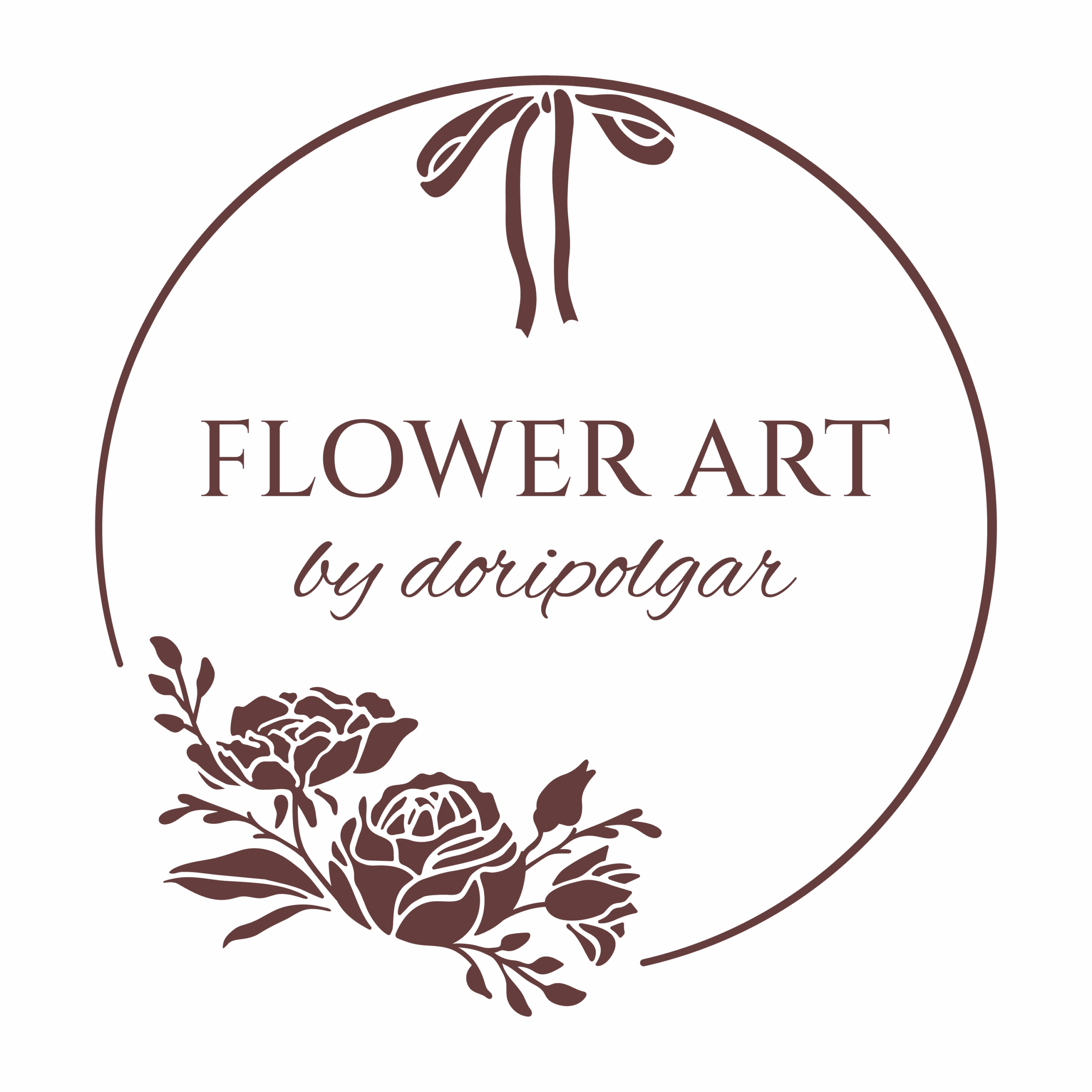 Flower Art by DoriPolgar_logo_transparens